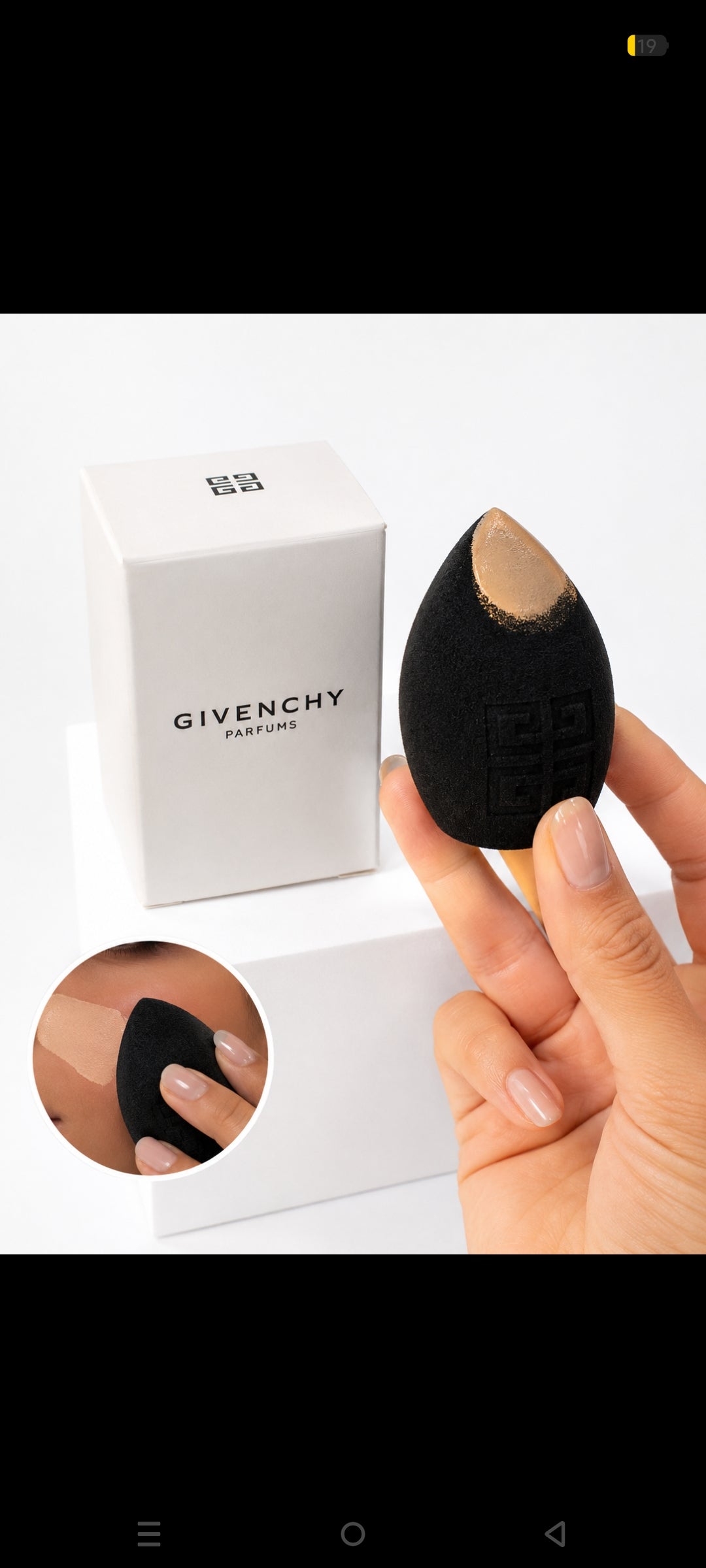 Givenchy Éponge Blender pour Fond de Teint
Noir