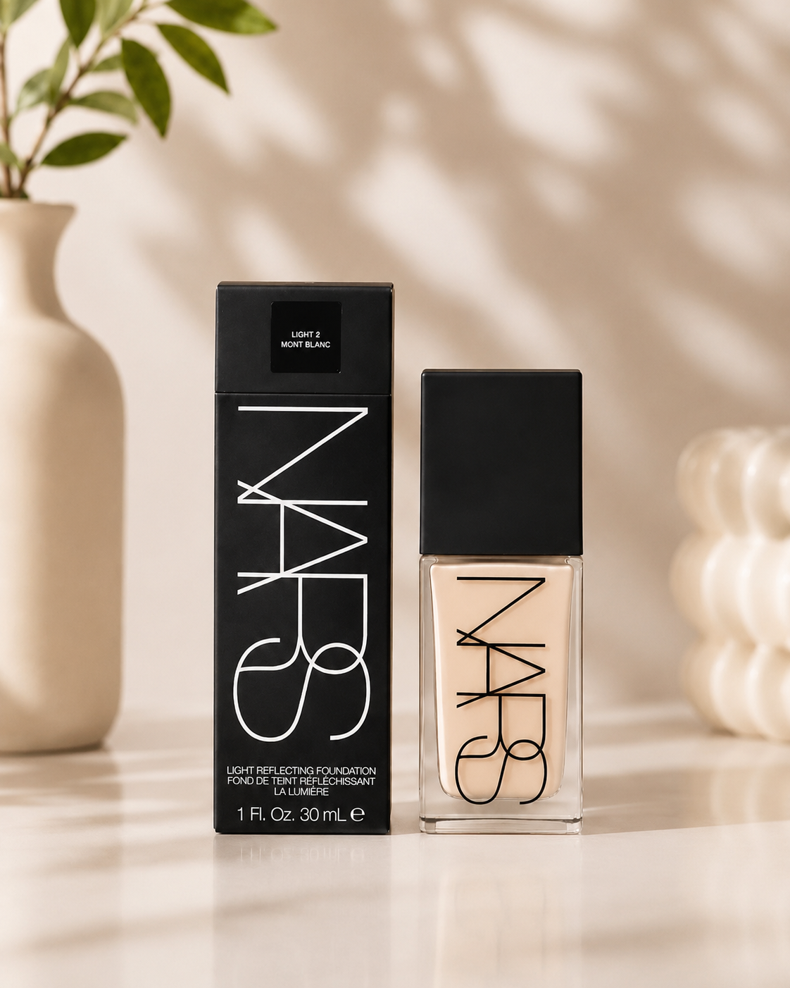 NARS Fond de teint soin de peau avancé Light Reflecting L2 Mont blanc